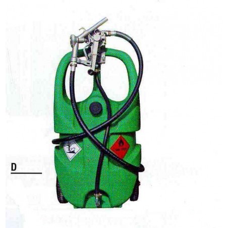 Contenitore mobile per gasolio/benzina 55 Lt