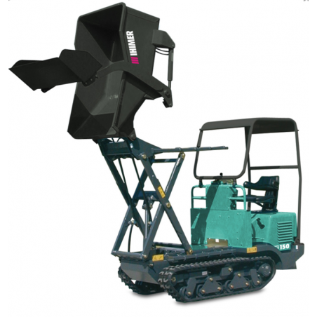 MOTOCARRIOLA KATOIMER CARRY 150 DIESEL, cassone movimento terra scarico alto