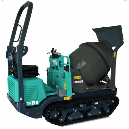 MOTOCARRIOLA KATOIMER CARRY 150 DIESEL, betoniera idraulica, pala autocaricante