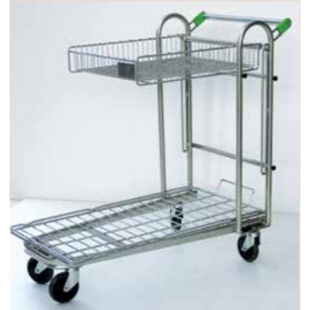 Carrello garden con cesto Art. 1017 Angelo Vergani