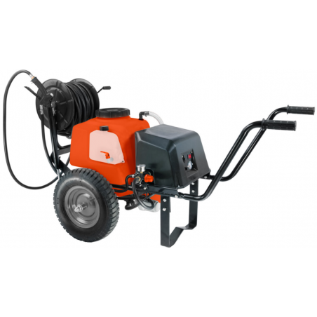 POMPA A CARRIOLA STOCKER A BATTERIA 60 L 