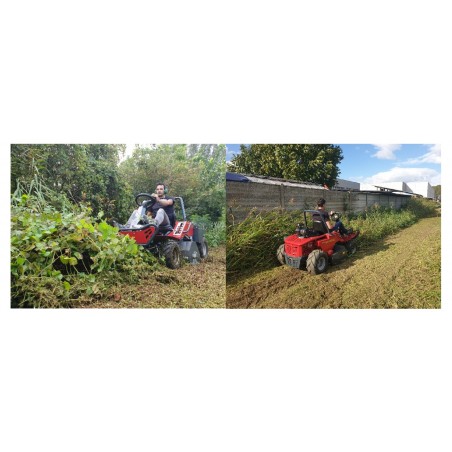TRATTORINO TRINCIASERMENTI MECCANICA BENASSI FOX 110 4WD